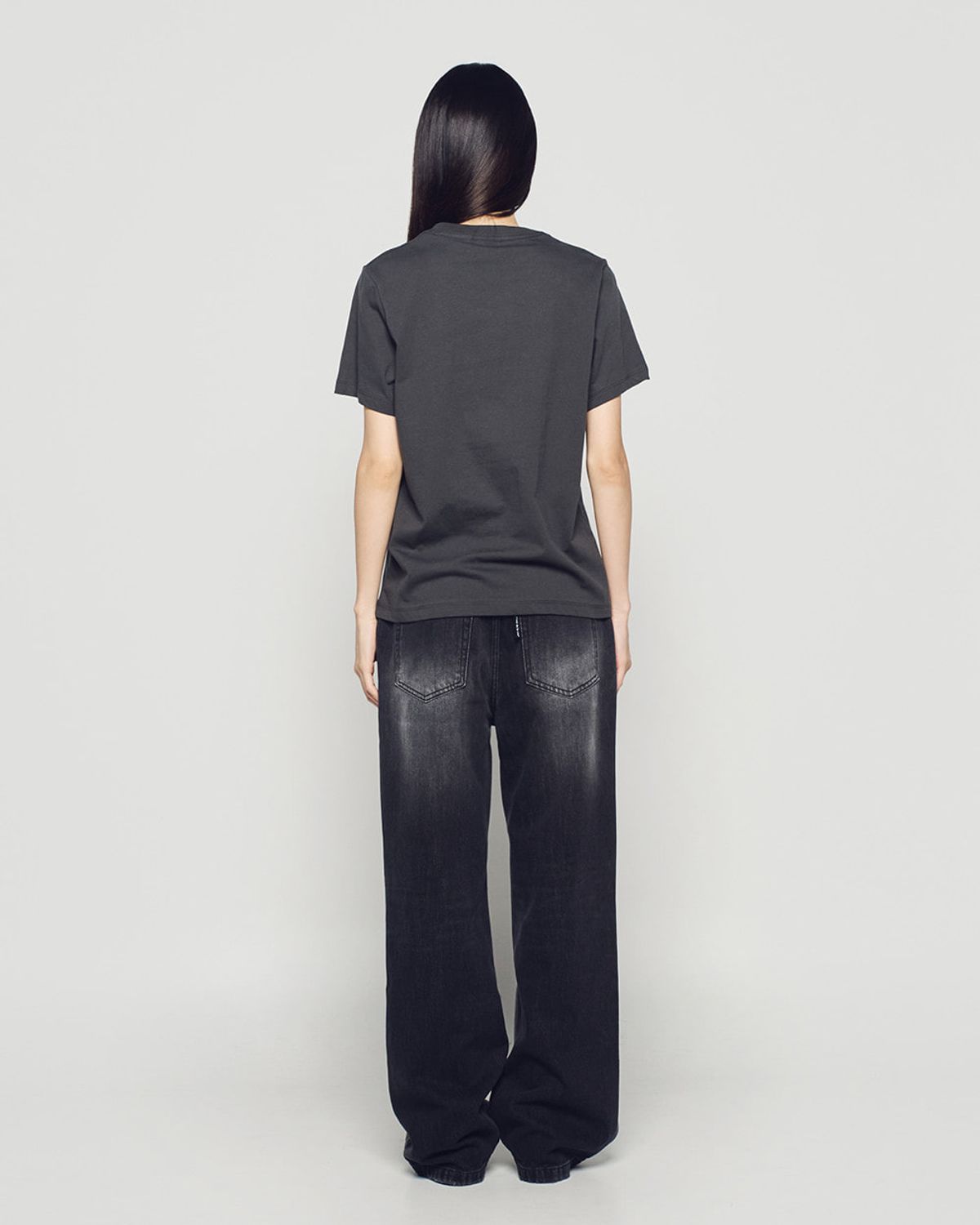 아크메드라비(ACME DE LA VIE) WOMAN INK AC BEAR SHORT SLEEVE T-SHIRT