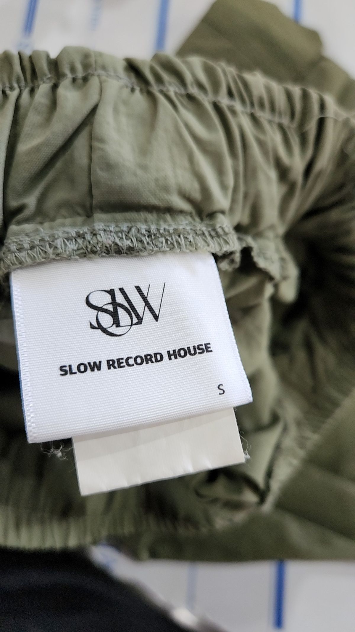 슬로우 레코드 하우스(SLOW RECORD HOUSE) 기타 바지 S