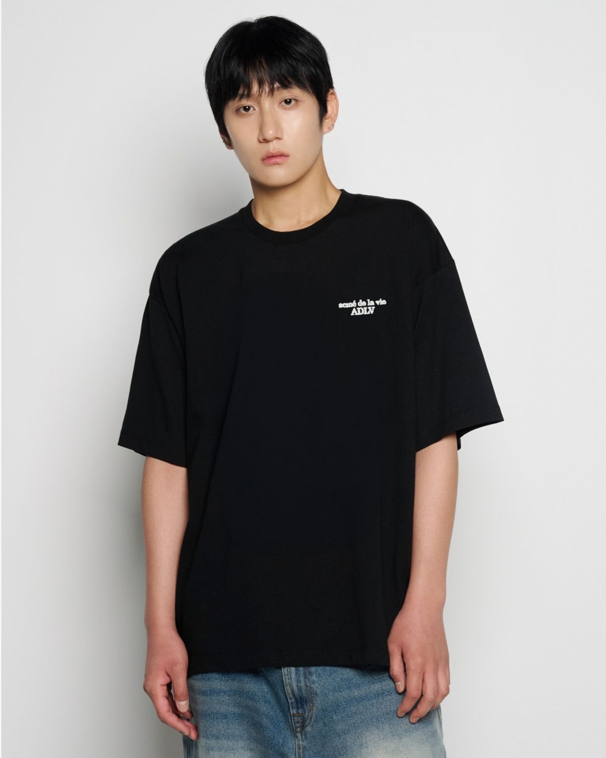아크메드라비(ACME DE LA VIE) BUMPING BASIC LOGO SHORT SLEEVE T-SHIRT