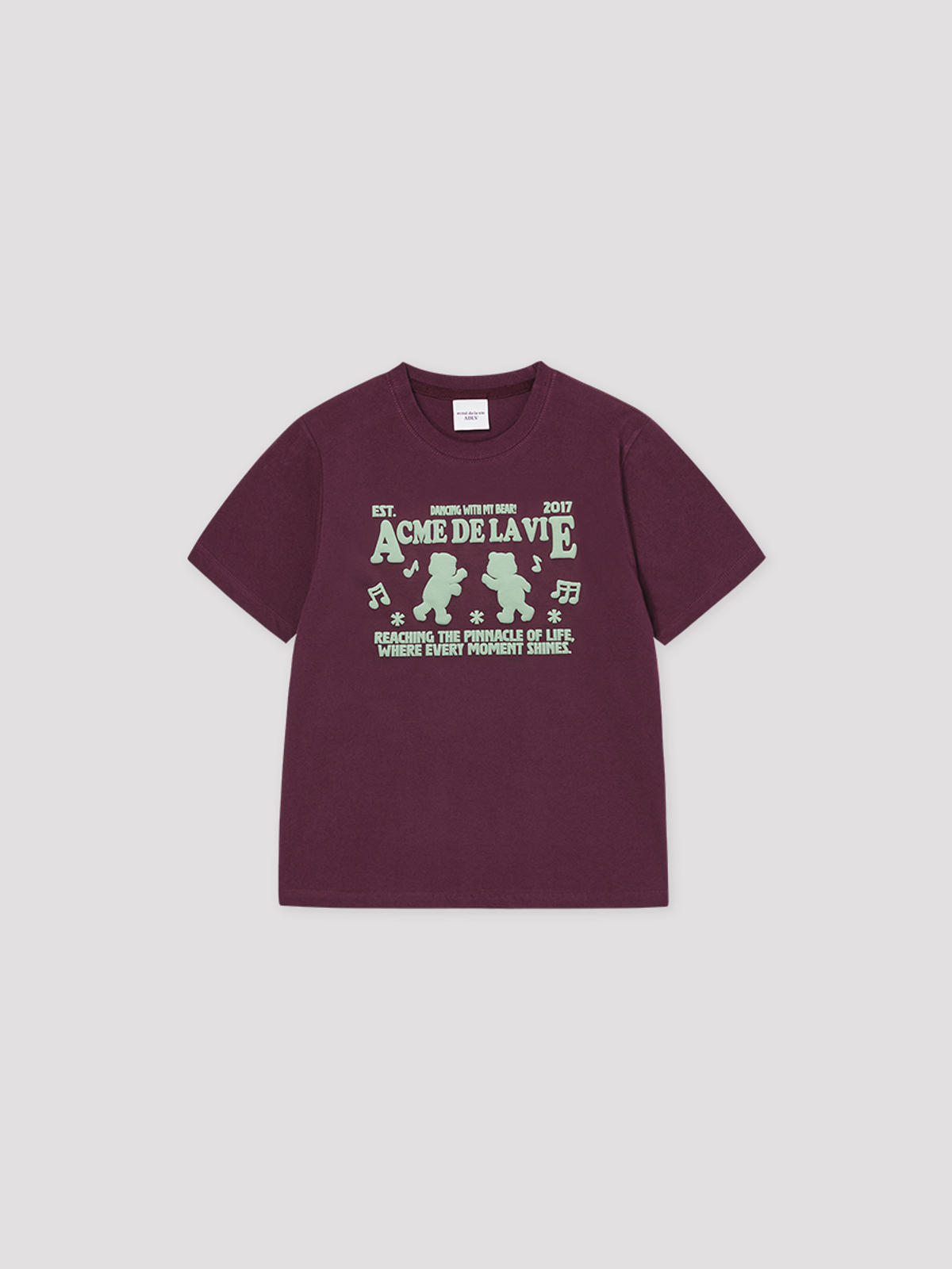 아크메드라비(ACME DE LA VIE) WOMAN AC BEAR PLAY SHORT SLEEVE T-SHIRT