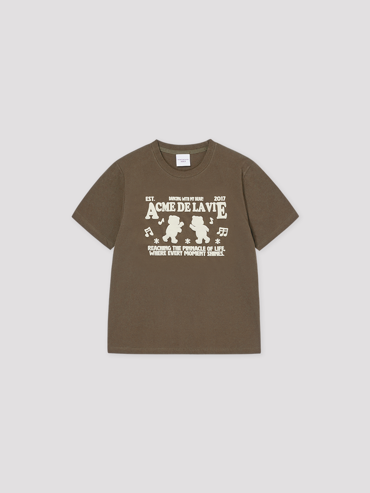 아크메드라비(ACME DE LA VIE) WOMAN AC BEAR PLAY SHORT SLEEVE T-SHIRT