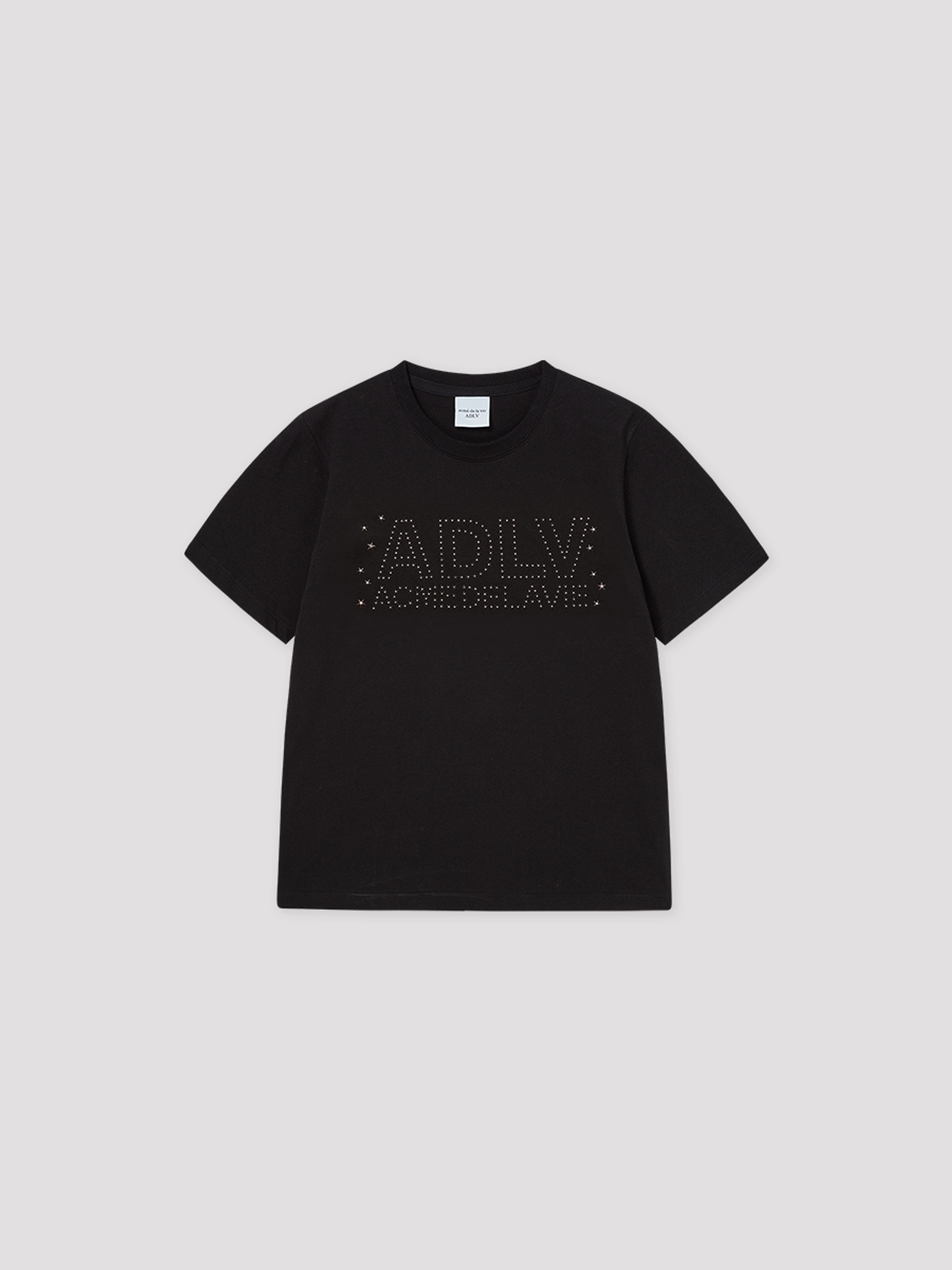 아크메드라비(ACME DE LA VIE) WOMAN LOGO HOTFIX SHORT SLEEVE T-SHIRT