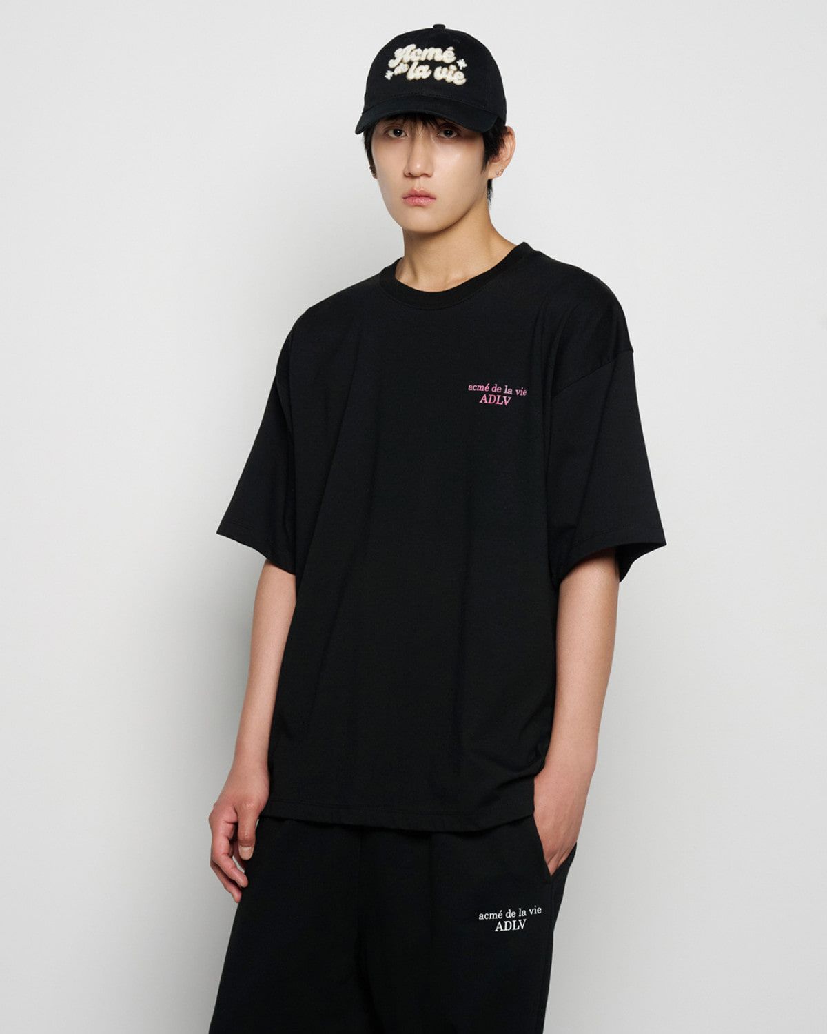 아크메드라비(ACME DE LA VIE) WATERCOLOR LOGO SHORT SLEEVE T-SHIRT
