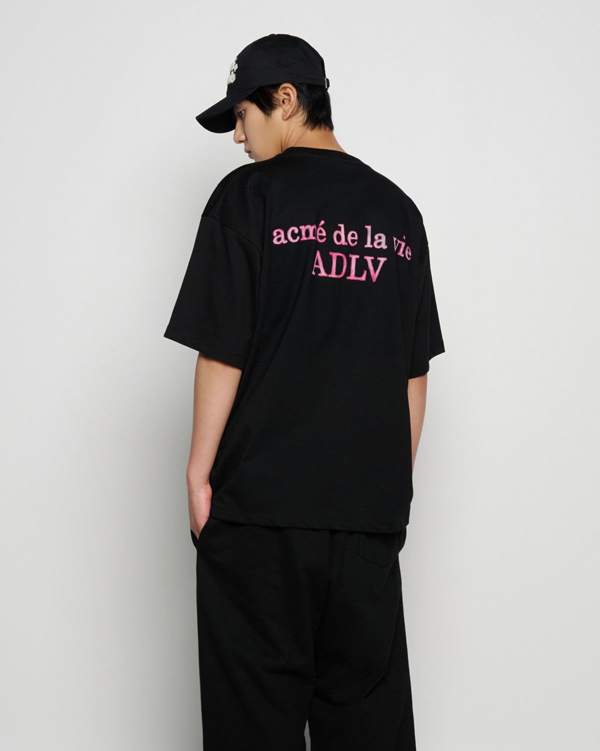 아크메드라비(ACME DE LA VIE) WATERCOLOR LOGO SHORT SLEEVE T-SHIRT