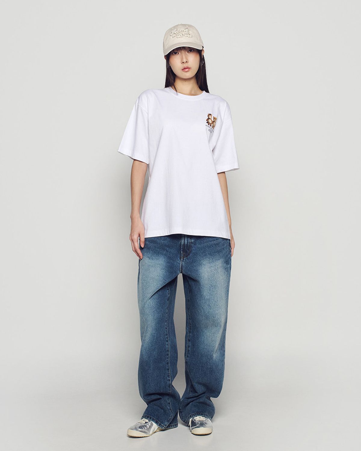 아크메드라비(ACME DE LA VIE) ADLV BEAR & HORSE FRIENDS SHORT SLEEVE T-SHIRT