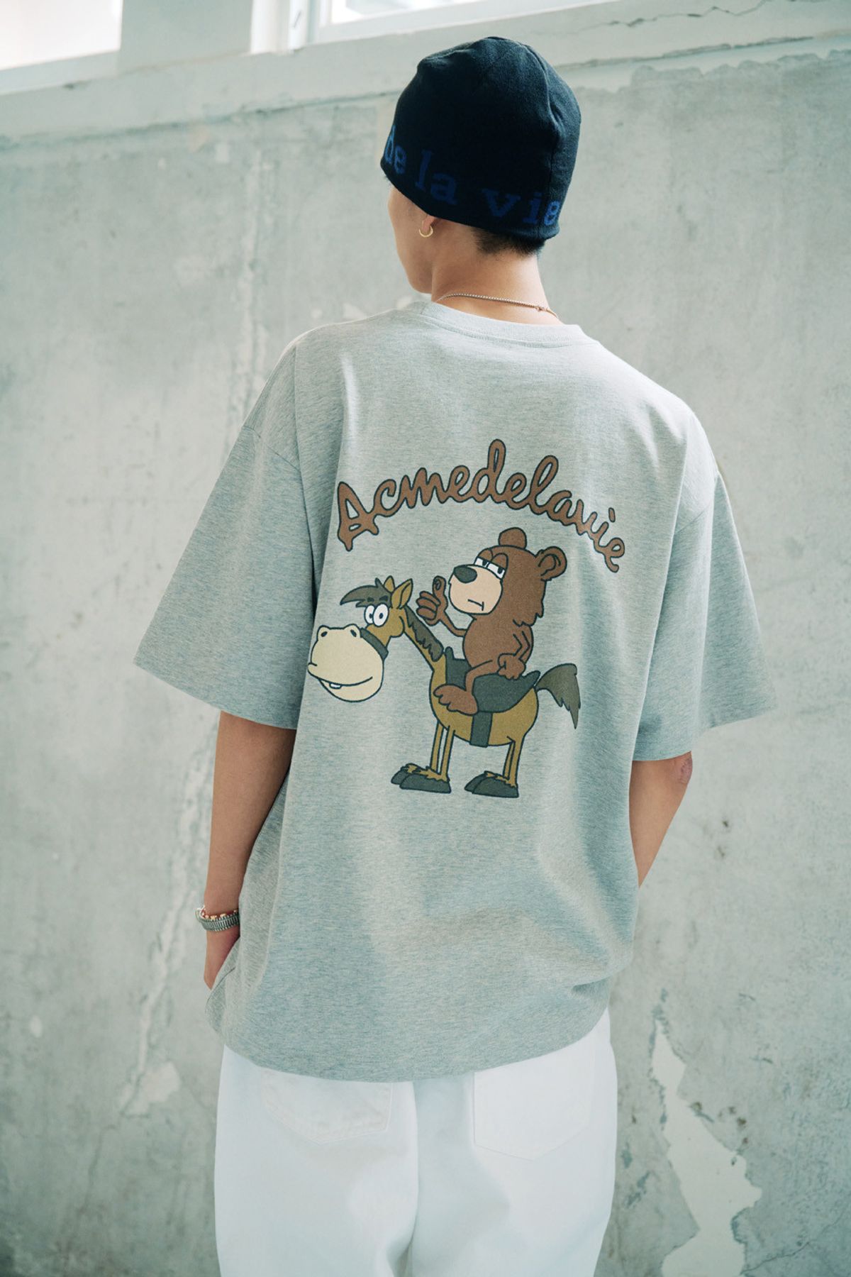 아크메드라비(ACME DE LA VIE) HORSE RIDER SHORT SLEEVE T-SHIRT