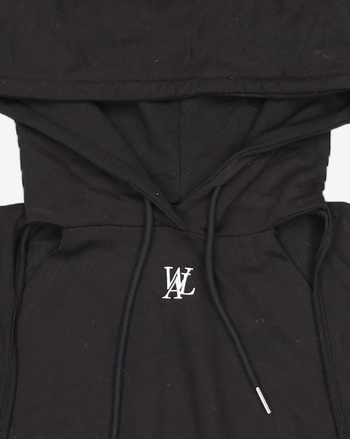 우알롱(WOOALONG) Bolero half hood T-shirts - BEIGE M