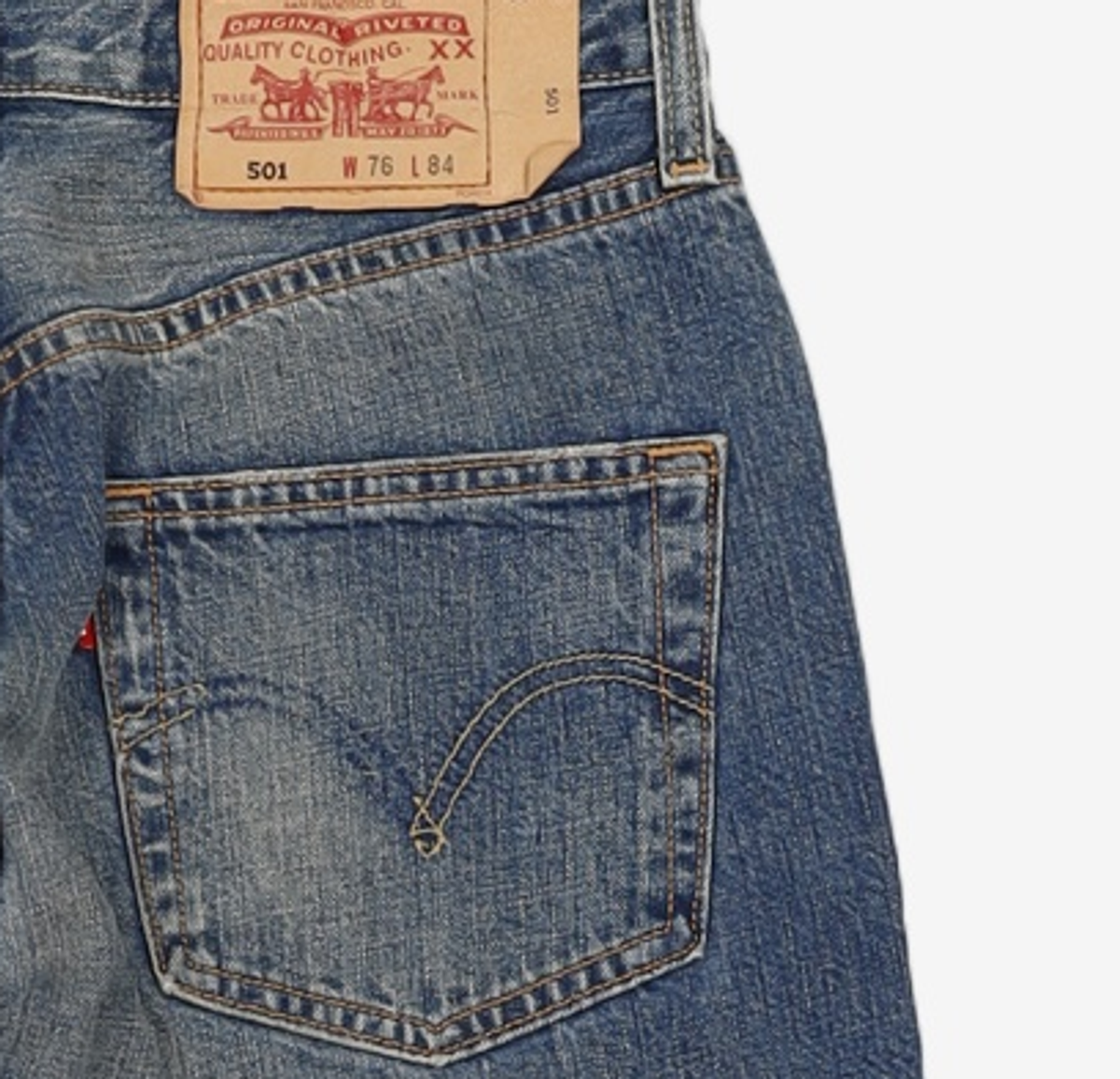 리바이스(LEVI'S) 청/데님 팬츠 XS