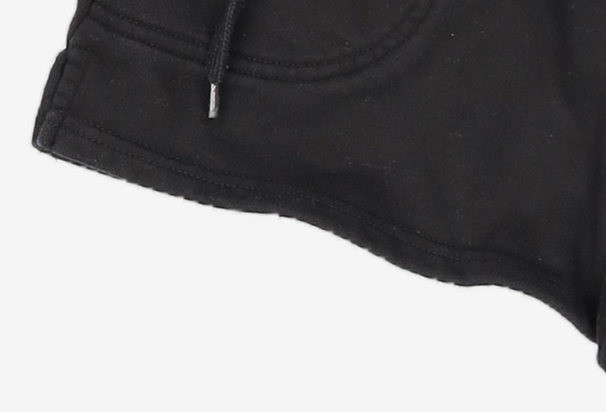 우알롱(WOOALONG) Signature short pants - BLACK S