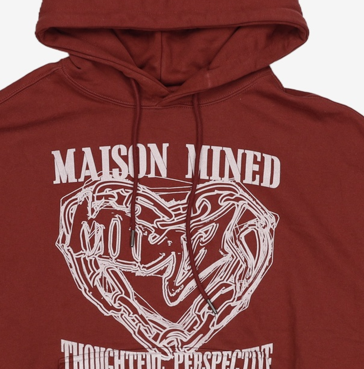 메종미네드(MAISON MINED) [8COLOR] DOODLE HEART HOODIE M