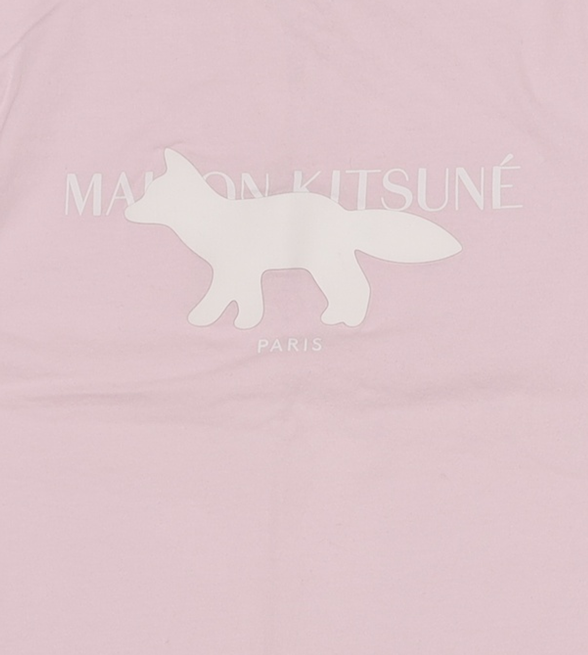 메종 키츠네(MAISON KITSUNE) 여성 폭스 로고 프린트 반소매 티셔츠 - 핑크 / IW00154KJ0008P601 M