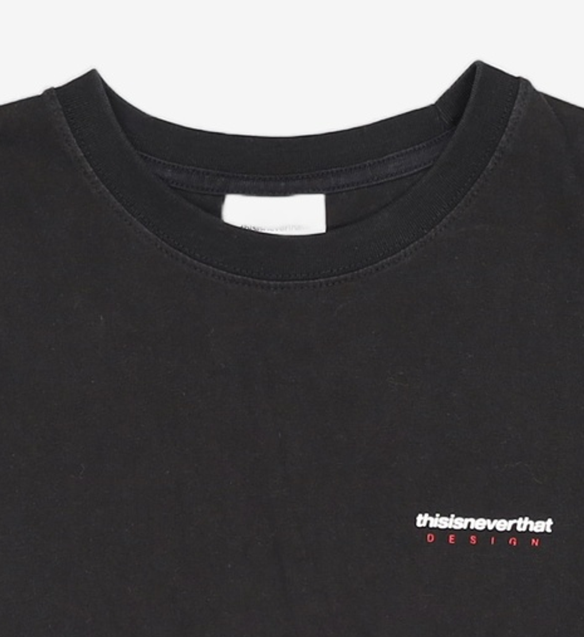 디스이즈네버댓(THISISNEVERTHAT) (SS22) DSN-Logo Tee Black M