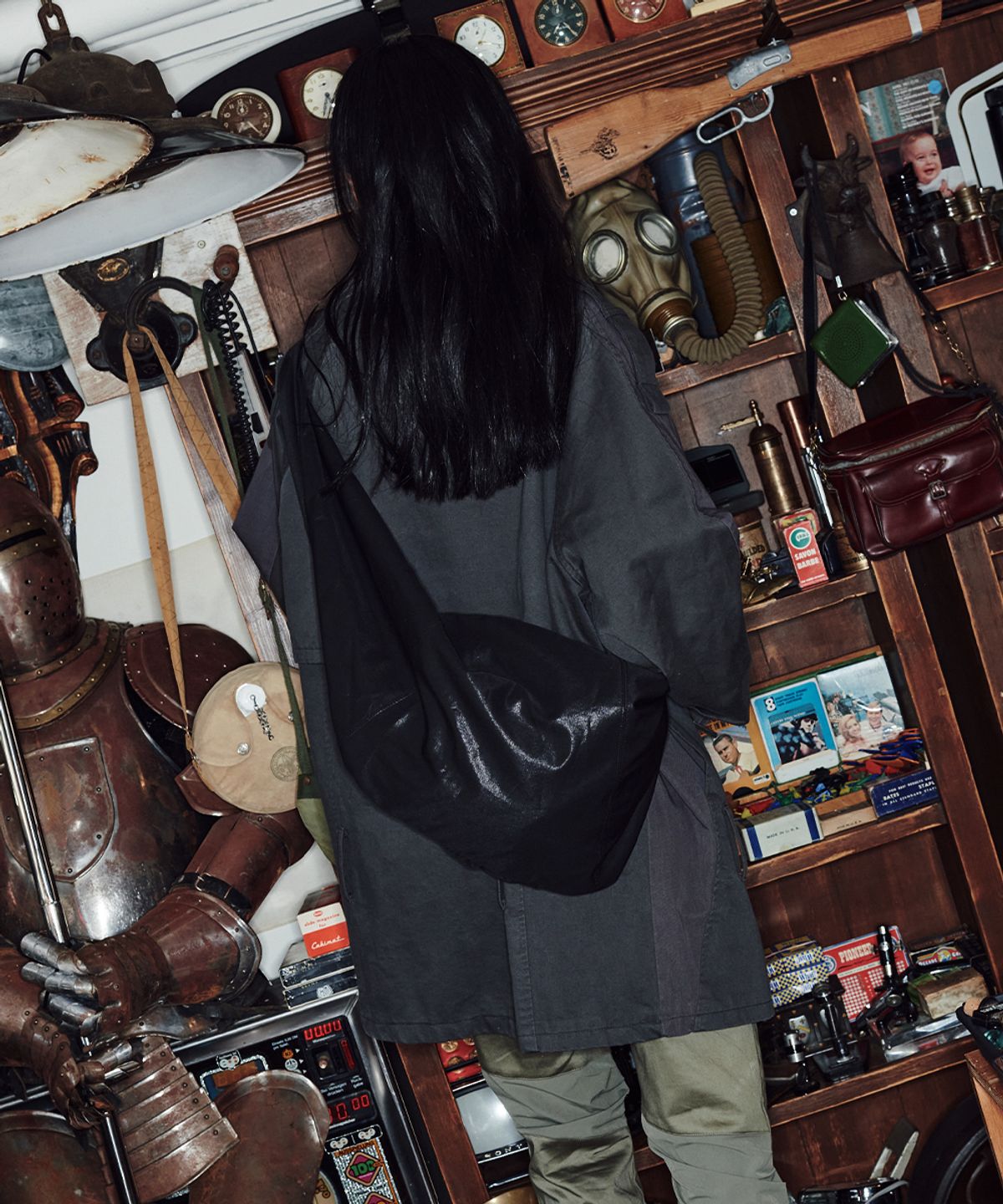 락피쉬웨더웨어(ROCKFISH WEATHERWEAR) BUCKLE HOBO BAG - 2 colors