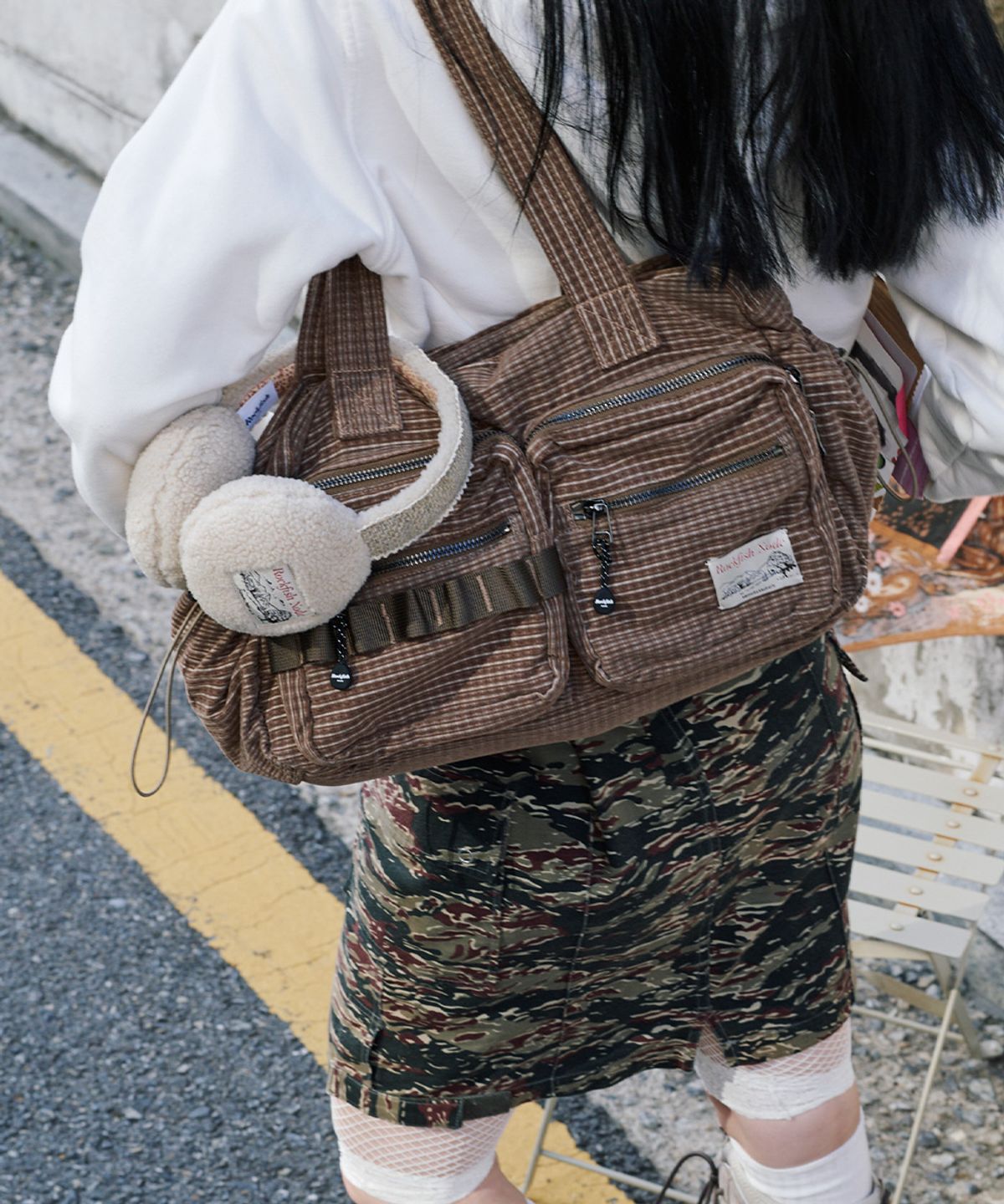 락피쉬웨더웨어(ROCKFISH WEATHERWEAR) CHECK BOWLING BAG - 2 colors