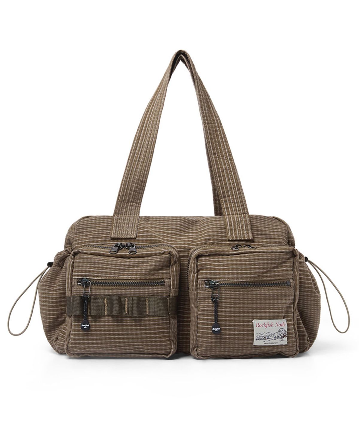 락피쉬웨더웨어(ROCKFISH WEATHERWEAR) CHECK BOWLING BAG - 2 colors