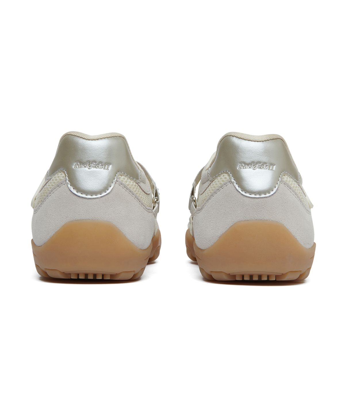 락피쉬웨더웨어(ROCKFISH WEATHERWEAR) ZANE X-STRAP SNEAKERS - CREAM