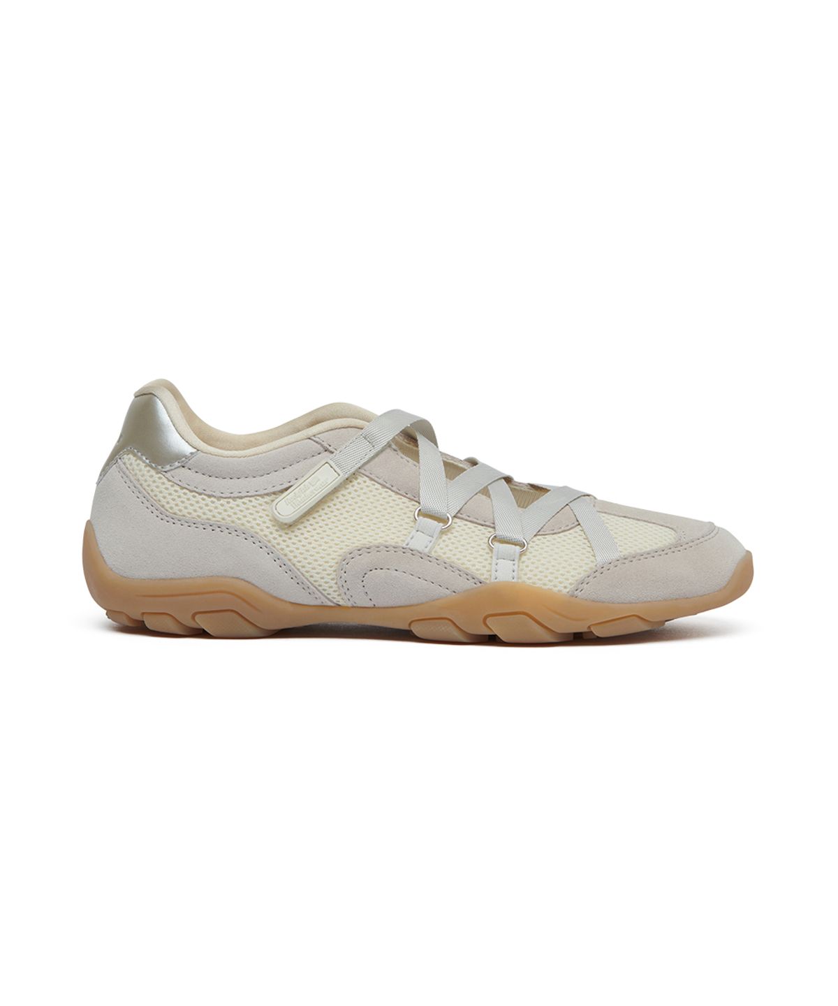 락피쉬웨더웨어(ROCKFISH WEATHERWEAR) ZANE X-STRAP SNEAKERS - CREAM