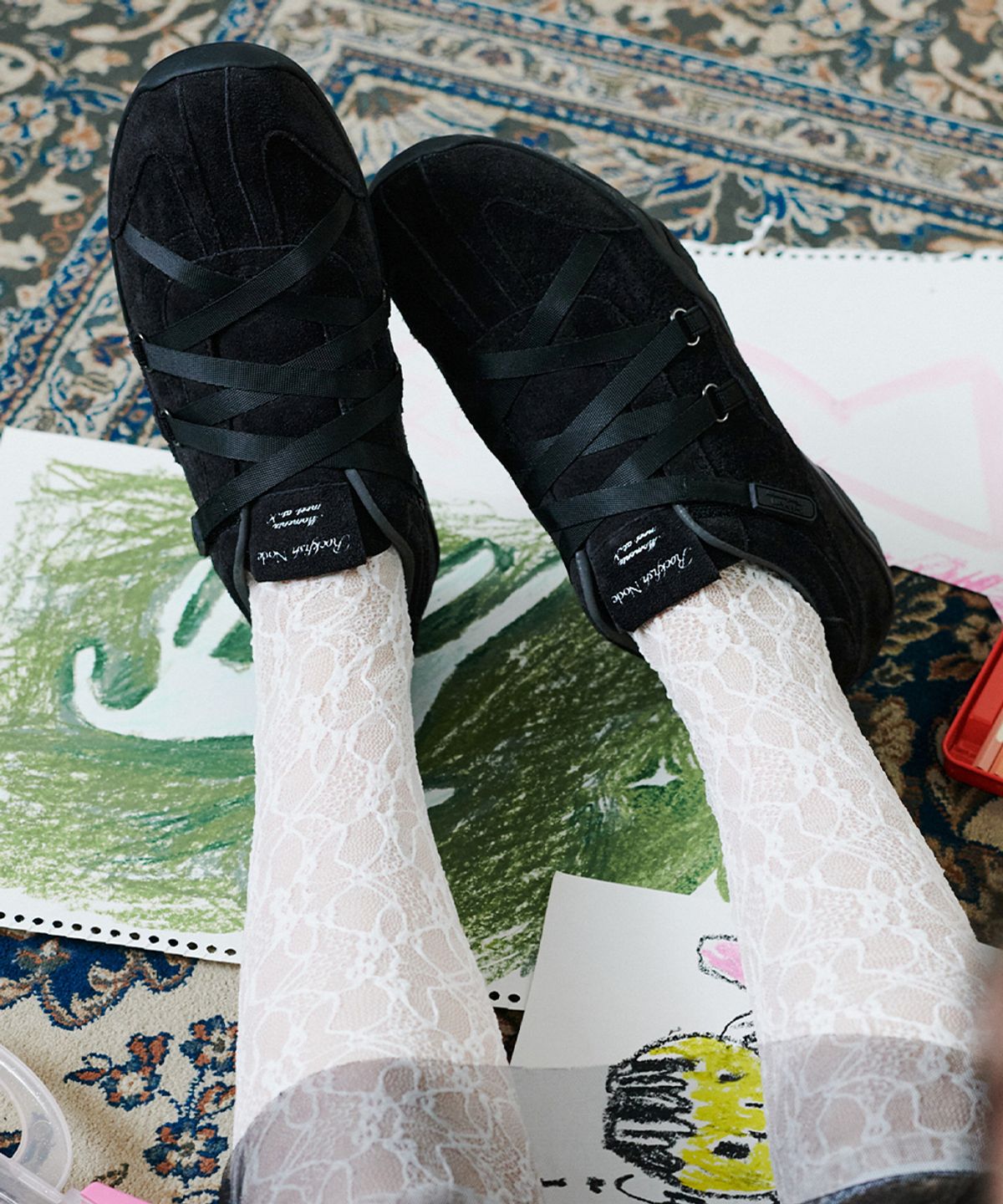 락피쉬웨더웨어(ROCKFISH WEATHERWEAR) ZANE X-STRAP SNEAKERS(SUEDE) - 5 colors