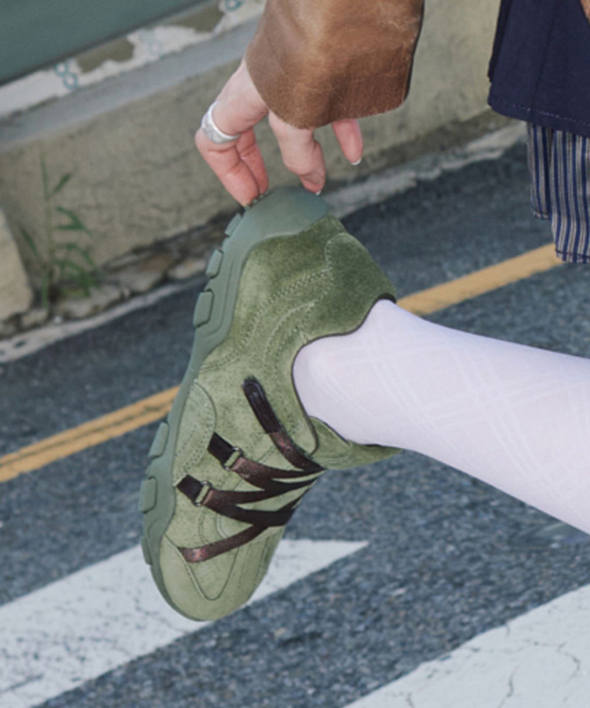 락피쉬웨더웨어(ROCKFISH WEATHERWEAR) ZANE X-STRAP SNEAKERS(SUEDE) - 5 colors