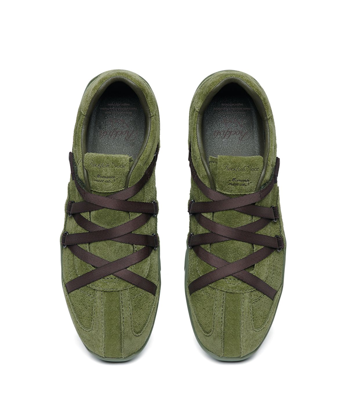 락피쉬웨더웨어(ROCKFISH WEATHERWEAR) ZANE X-STRAP SNEAKERS(SUEDE) - 5 colors