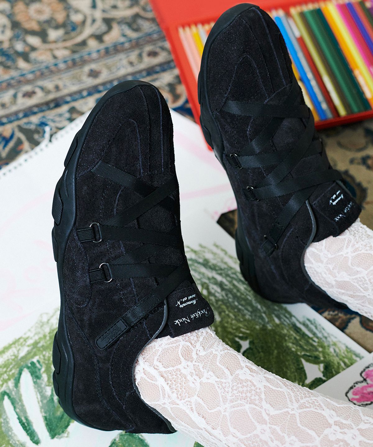 락피쉬웨더웨어(ROCKFISH WEATHERWEAR) ZANE X-STRAP SNEAKERS(SUEDE) - 5 colors