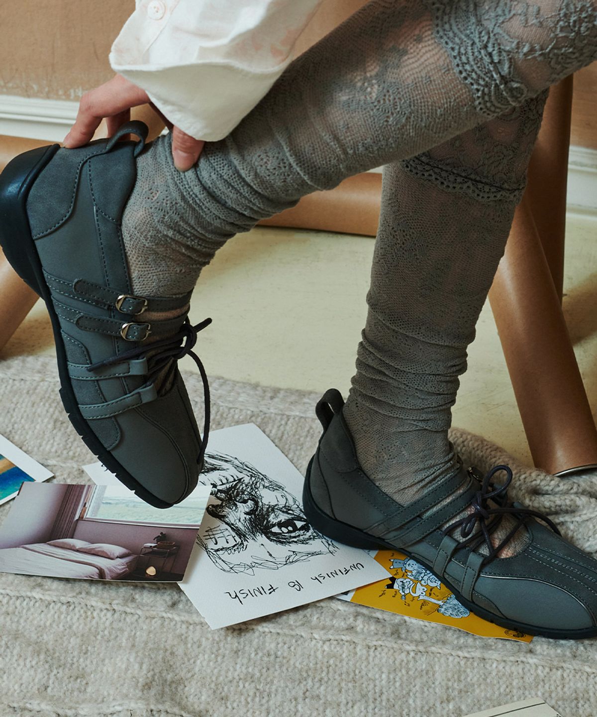 락피쉬웨더웨어(ROCKFISH WEATHERWEAR) ASTER LACEUP SNEAKERS - 4 colors