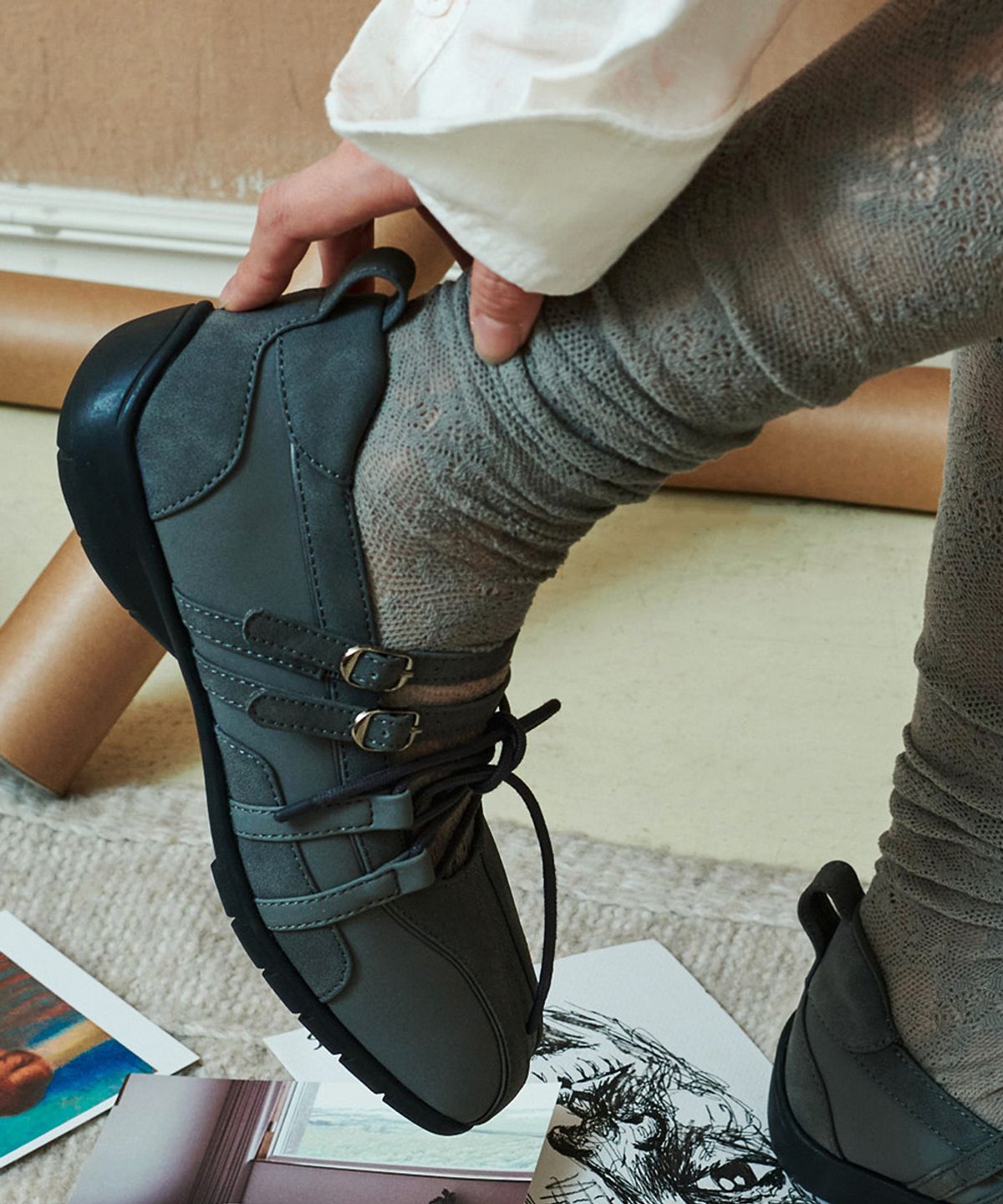 락피쉬웨더웨어(ROCKFISH WEATHERWEAR) ASTER LACEUP SNEAKERS - 4 colors