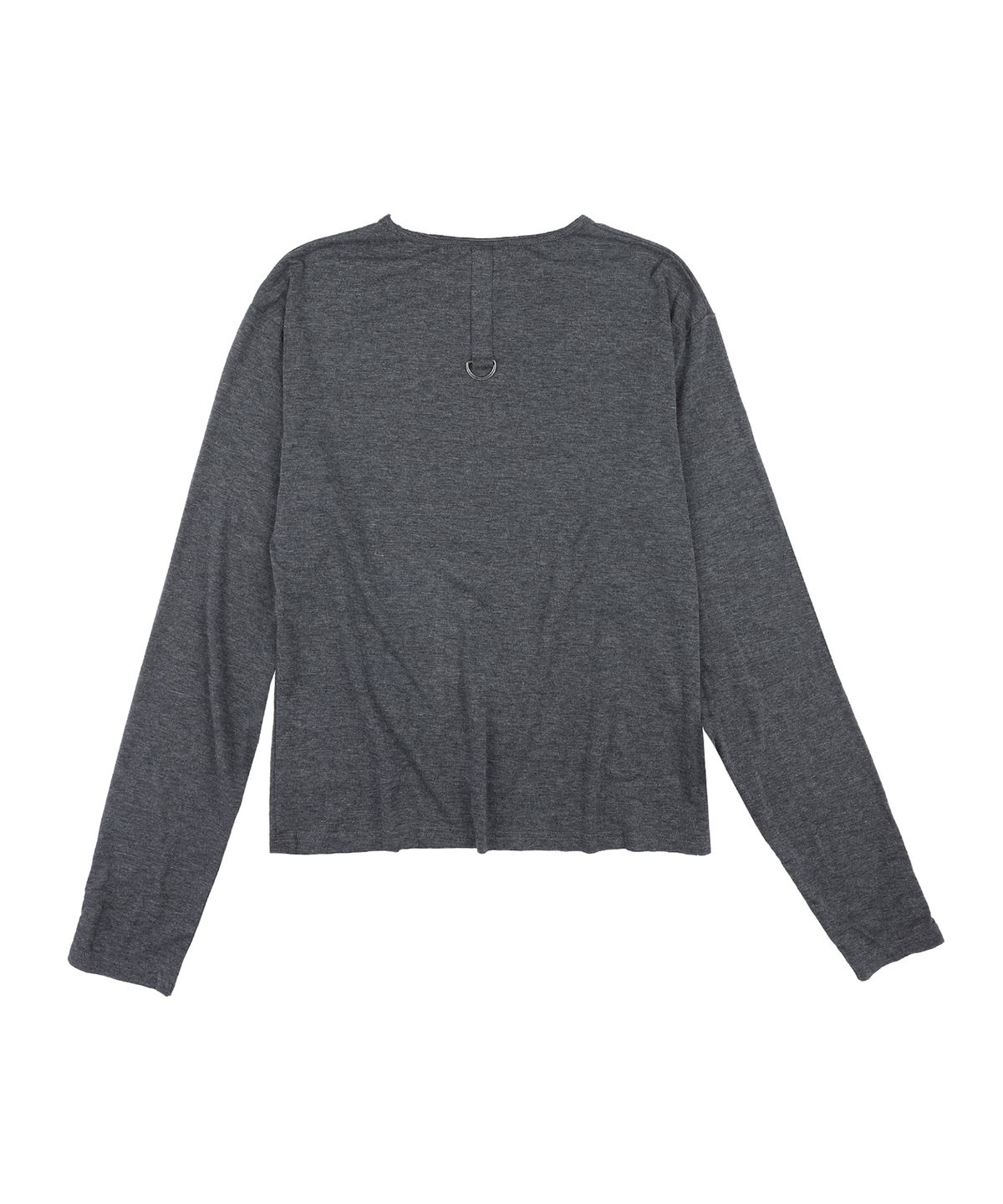 글랙(GLACK) GT188 429 키마이라 엠블럼 빈티지 커프스 디테일 롱슬리브 (CHARCOAL GRAY)