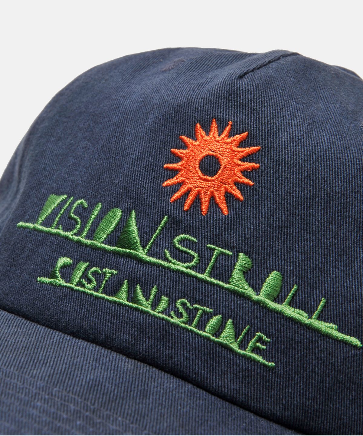 러스트앤스톤(RUSTANDSTONE) Rustandstone X visionstroll The Sun Logo Cap Navy