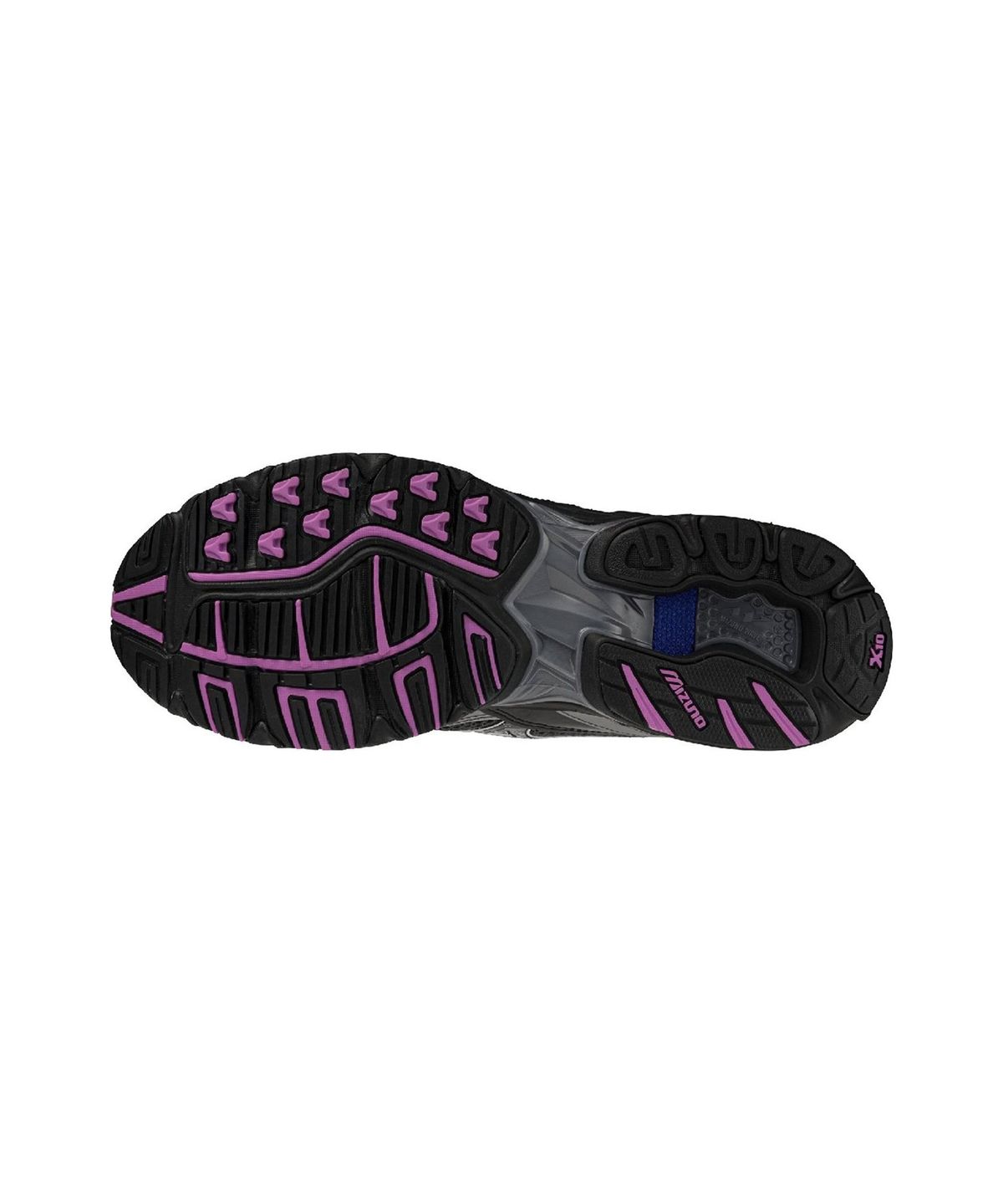 미즈노(MIZUNO) (공용) 웨이브 라이더 10 - 블랙 샌드:블랙:스프링 크로커스 / D1GA261D02