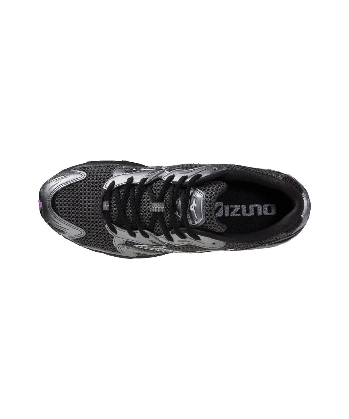 미즈노(MIZUNO) (공용) 웨이브 라이더 10 - 블랙 샌드:블랙:스프링 크로커스 / D1GA261D02