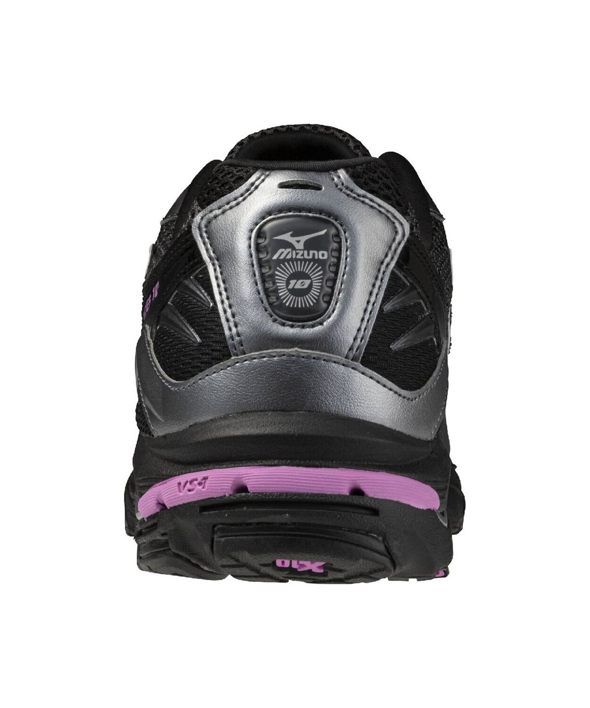 미즈노(MIZUNO) (공용) 웨이브 라이더 10 - 블랙 샌드:블랙:스프링 크로커스 / D1GA261D02