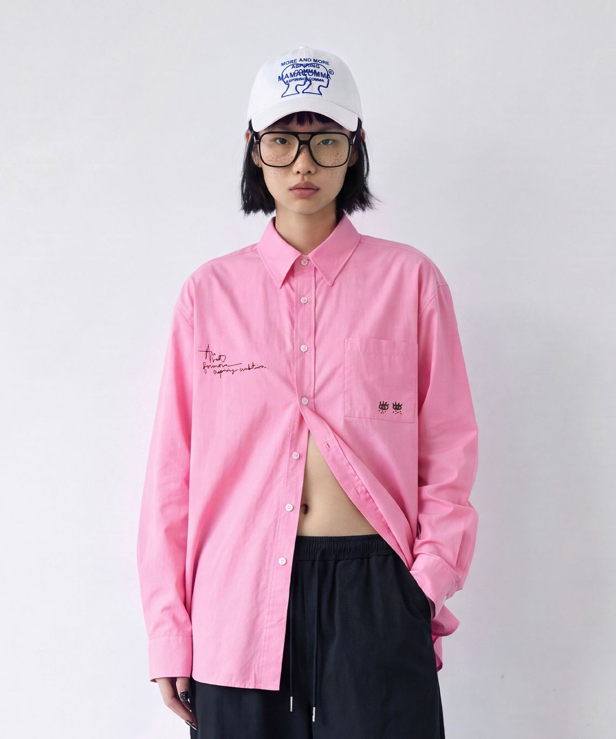엠엠씨엠디(MMCMD) MM Drawing N.03 Oversized Shirt PK