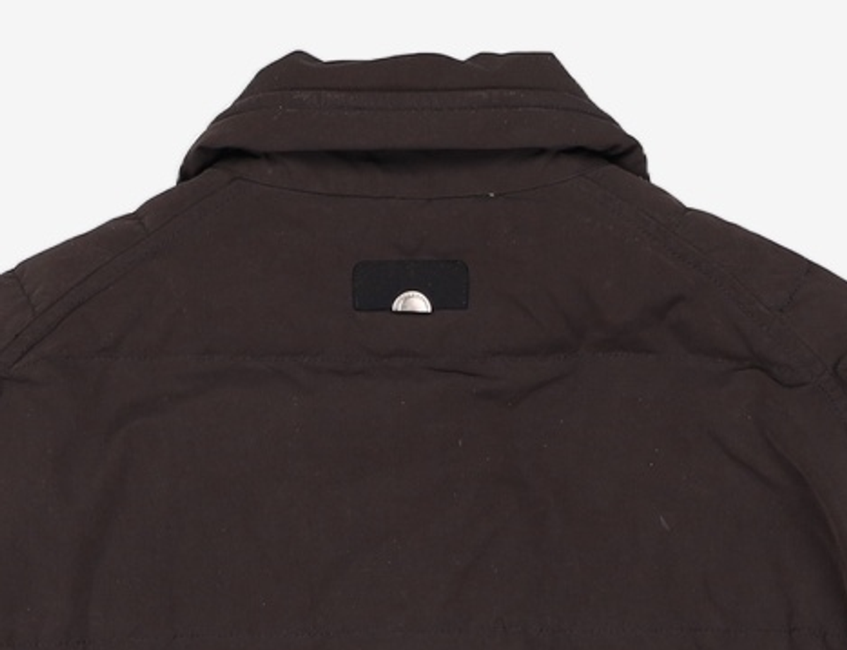 커스텀멜로우(CUSTOMELLOW) quilting shirt style down jumper_CWUAW21773GRD 100
