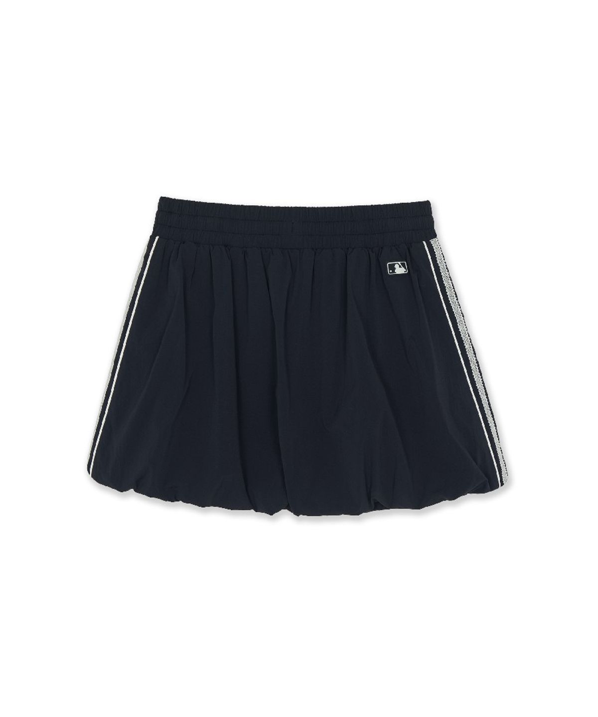엠엘비(MLB) 여성 스포티브 레이스 테이프 벌룬 미니 스커트 NY (Black)