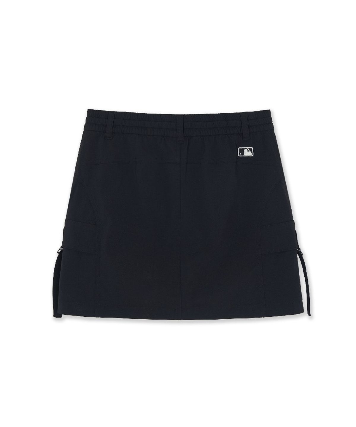 엠엘비(MLB) 여성 코튼터치 스트랩 카고 미니 스커트 NY (Black)