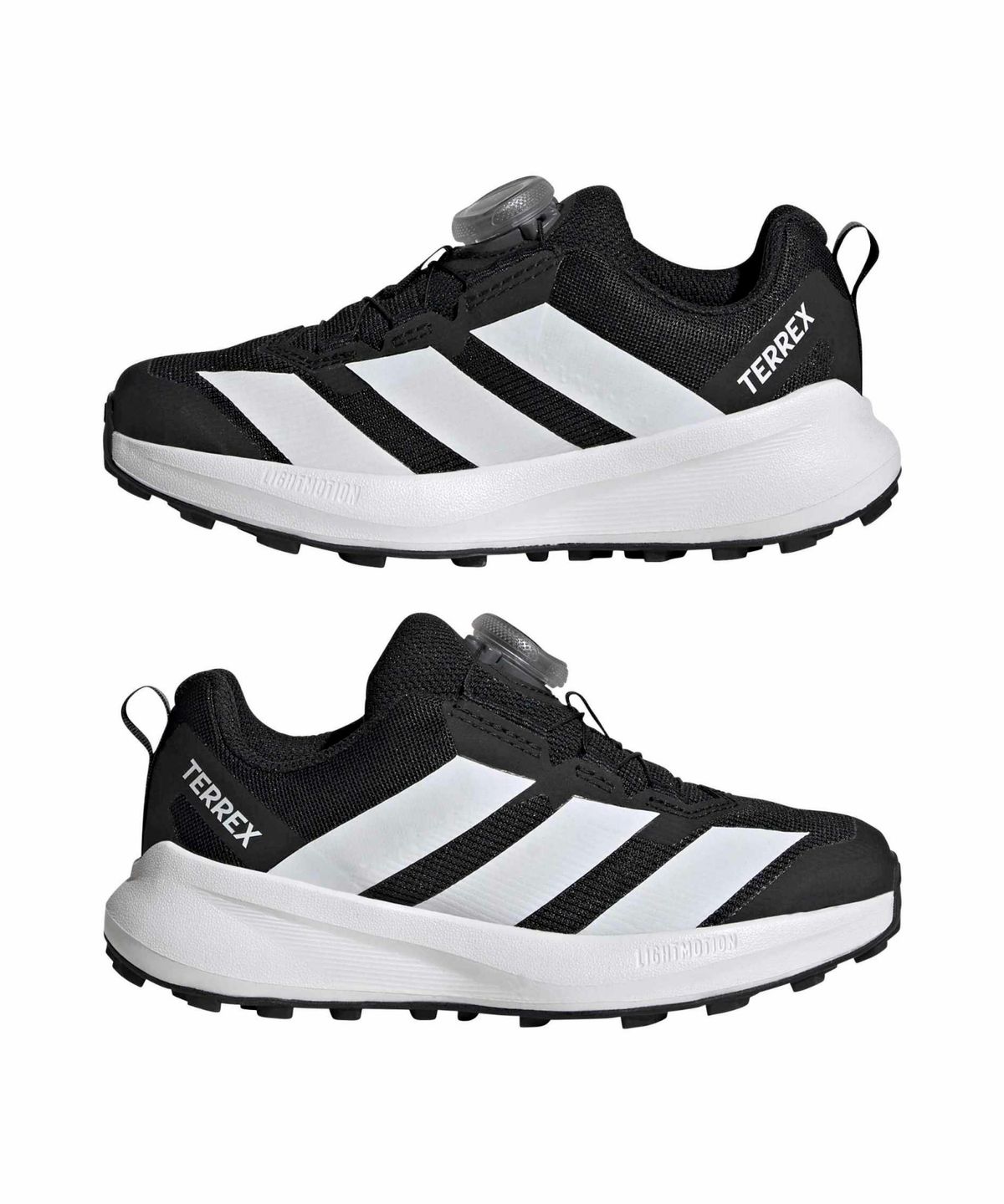 아디다스 키즈(ADIDAS KIDS) 테렉스 아그라빅 BOA 트레일 러닝화 키즈 - 블랙 / JR6632