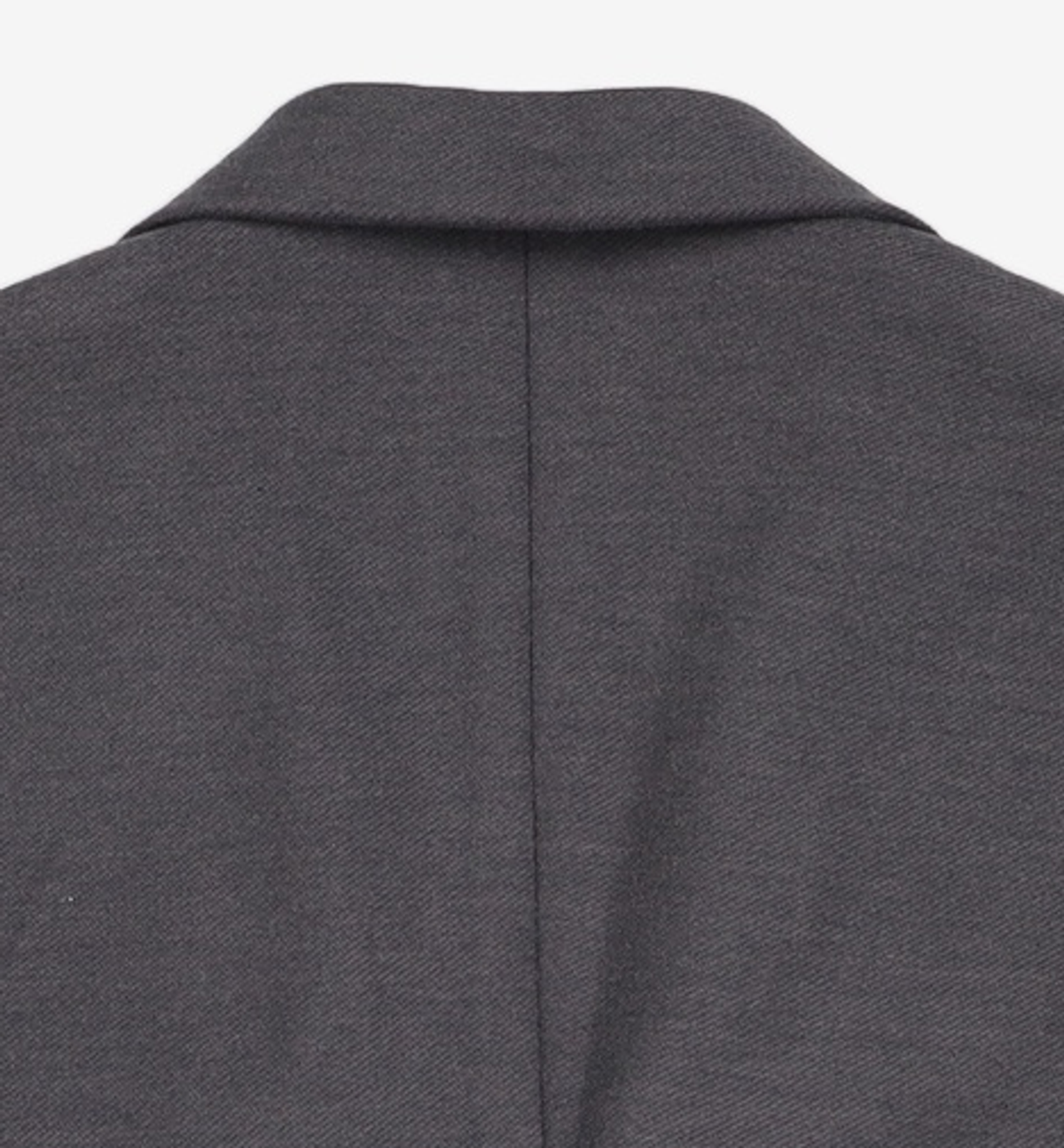 넌블랭크(NONBLANK) 세미 오버 핏 저지 블레이저_DARK GREY XL