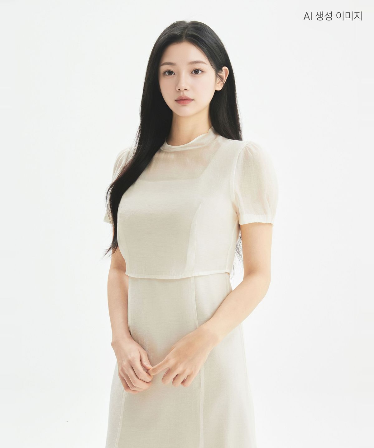 로엠(ROEM) 시스루 레이어드 A라인 원피스 RMOWG38ST1