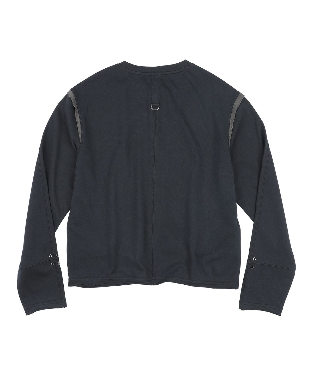 글랙(GLACK) GT191 엔젤코드 스웻 가디건 스타일 롱슬리브 (BLACK)