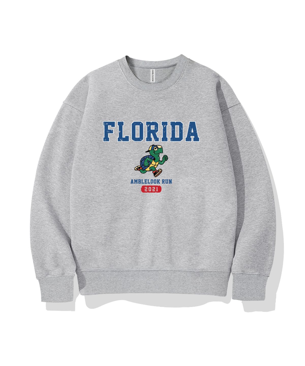 엠블룩(AMBLELOOK) 레귤러 스웨트셔츠 FLORIDA (3color)
