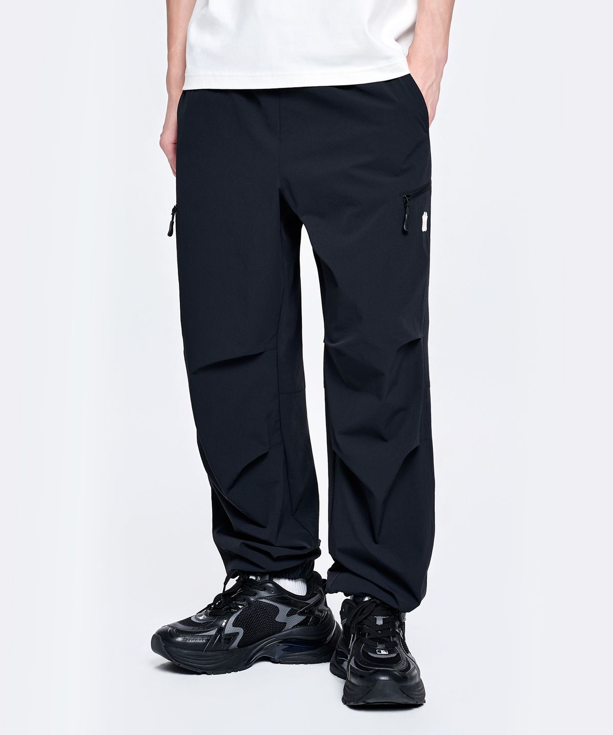 엠엘비(MLB) 고프코어 카고 루즈 조거팬츠 NY (Black)