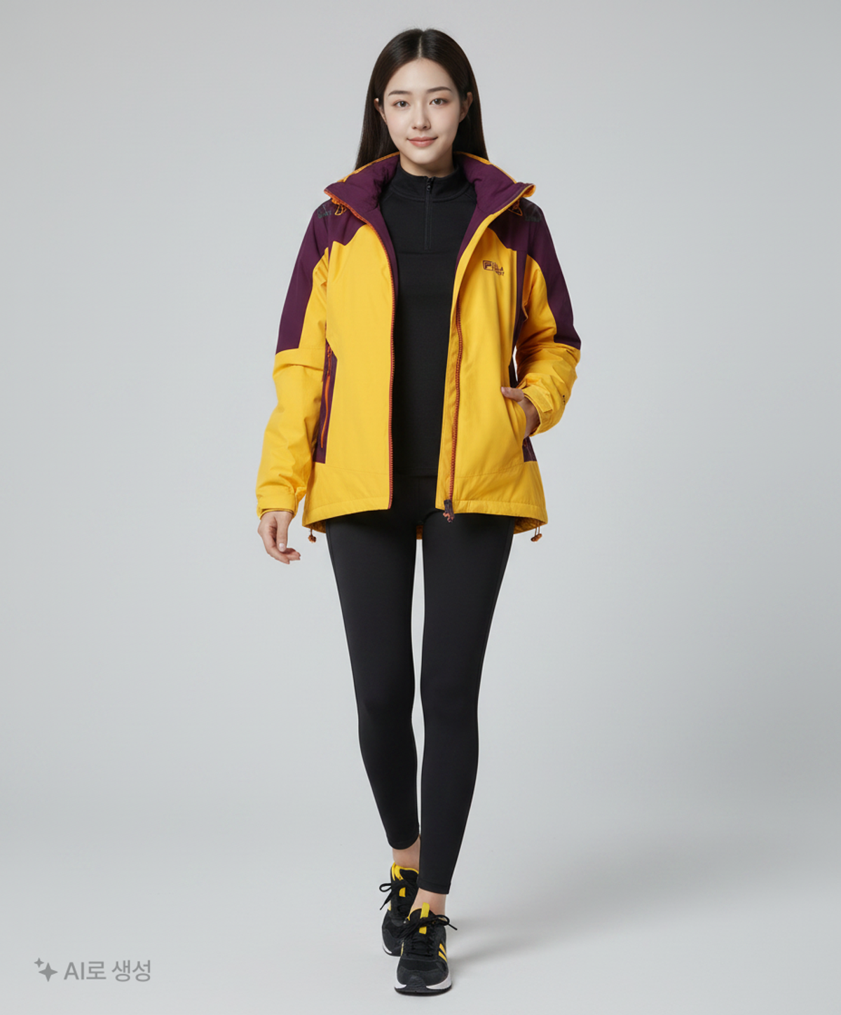 휠라(FILA) 나일론/코치 재킷 100