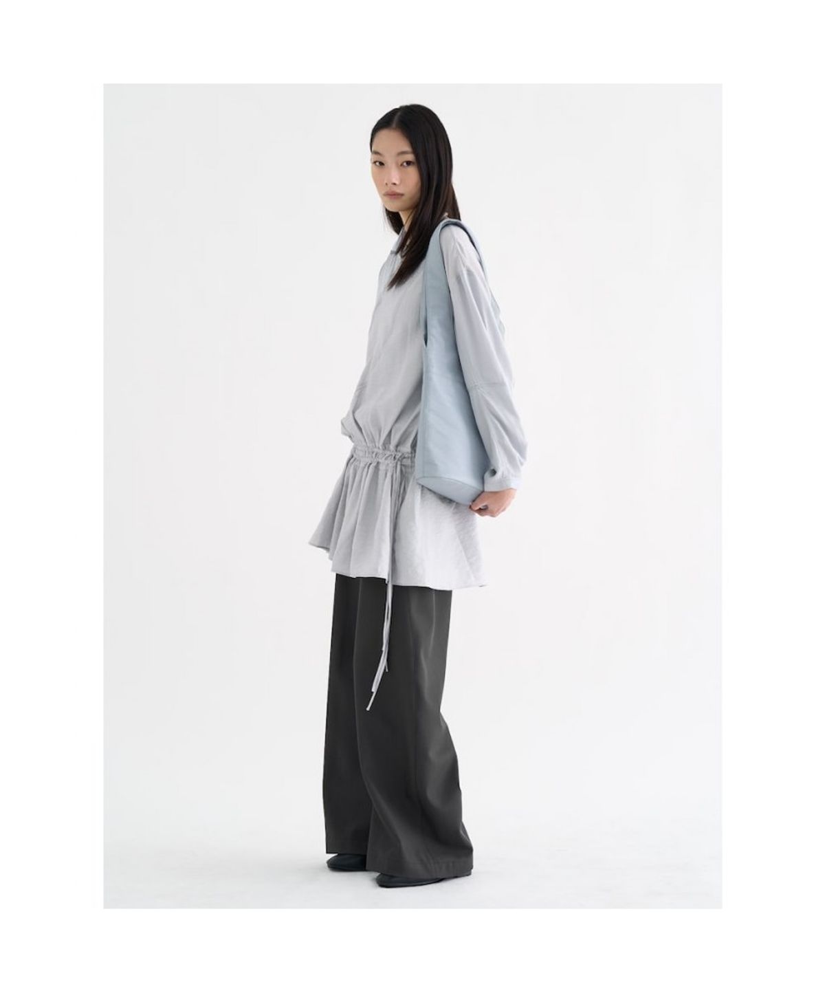 앙개(ANGGAE) Minidress   Light Grey