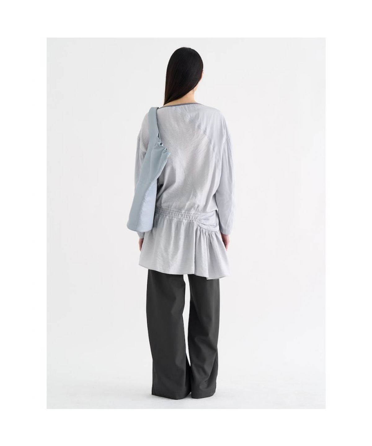 앙개(ANGGAE) Minidress   Light Grey