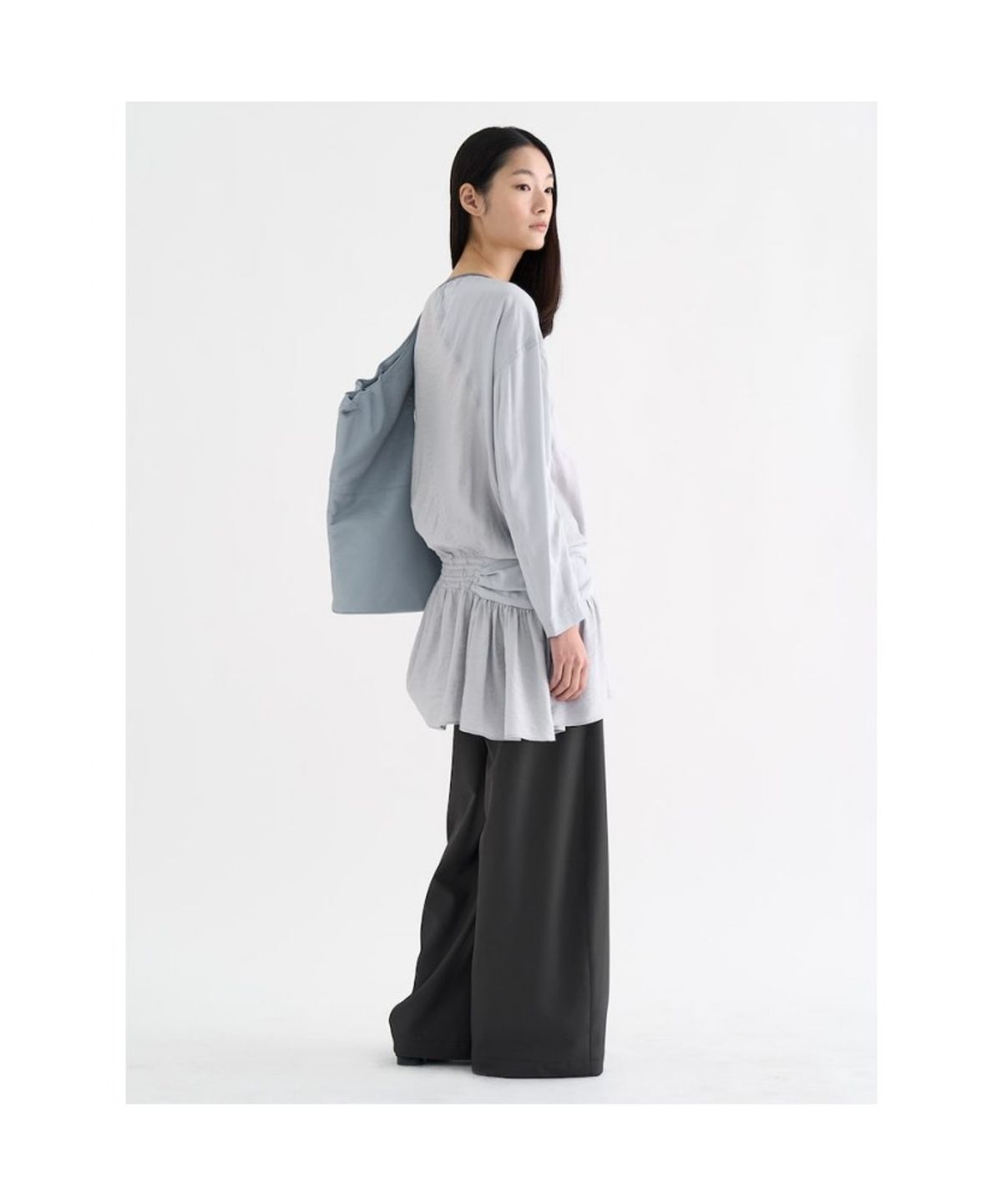 앙개(ANGGAE) Minidress   Light Grey