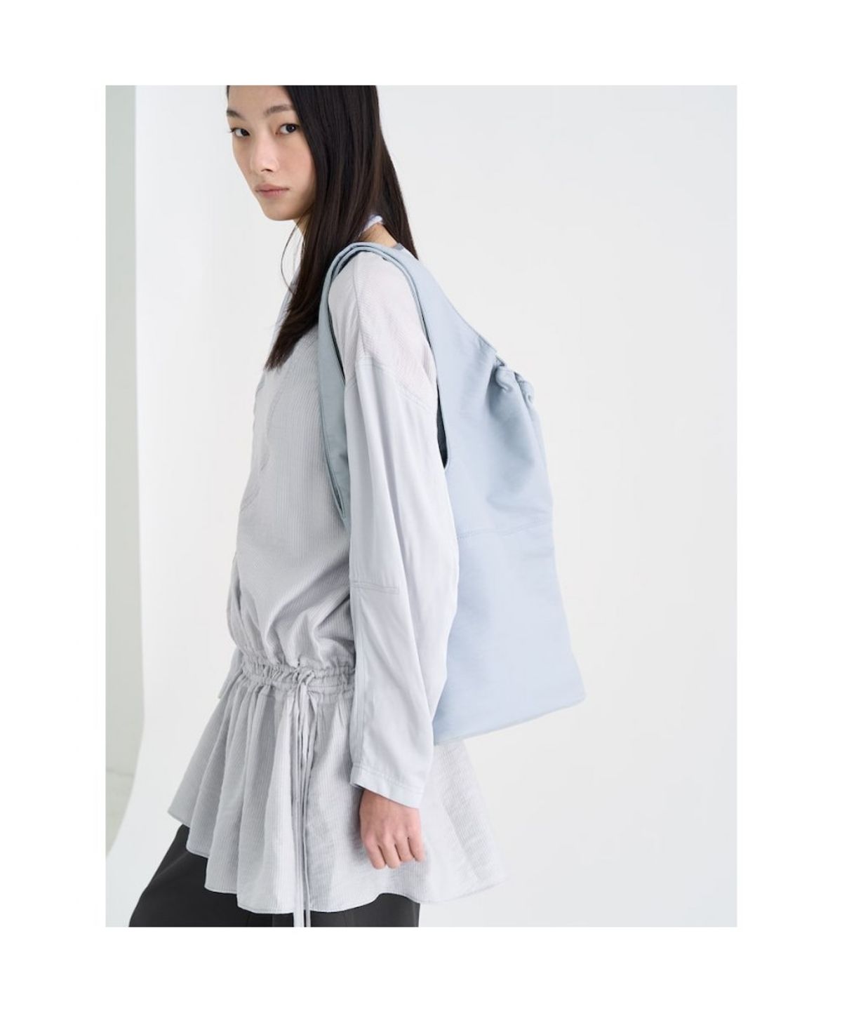 앙개(ANGGAE) Minidress   Light Grey