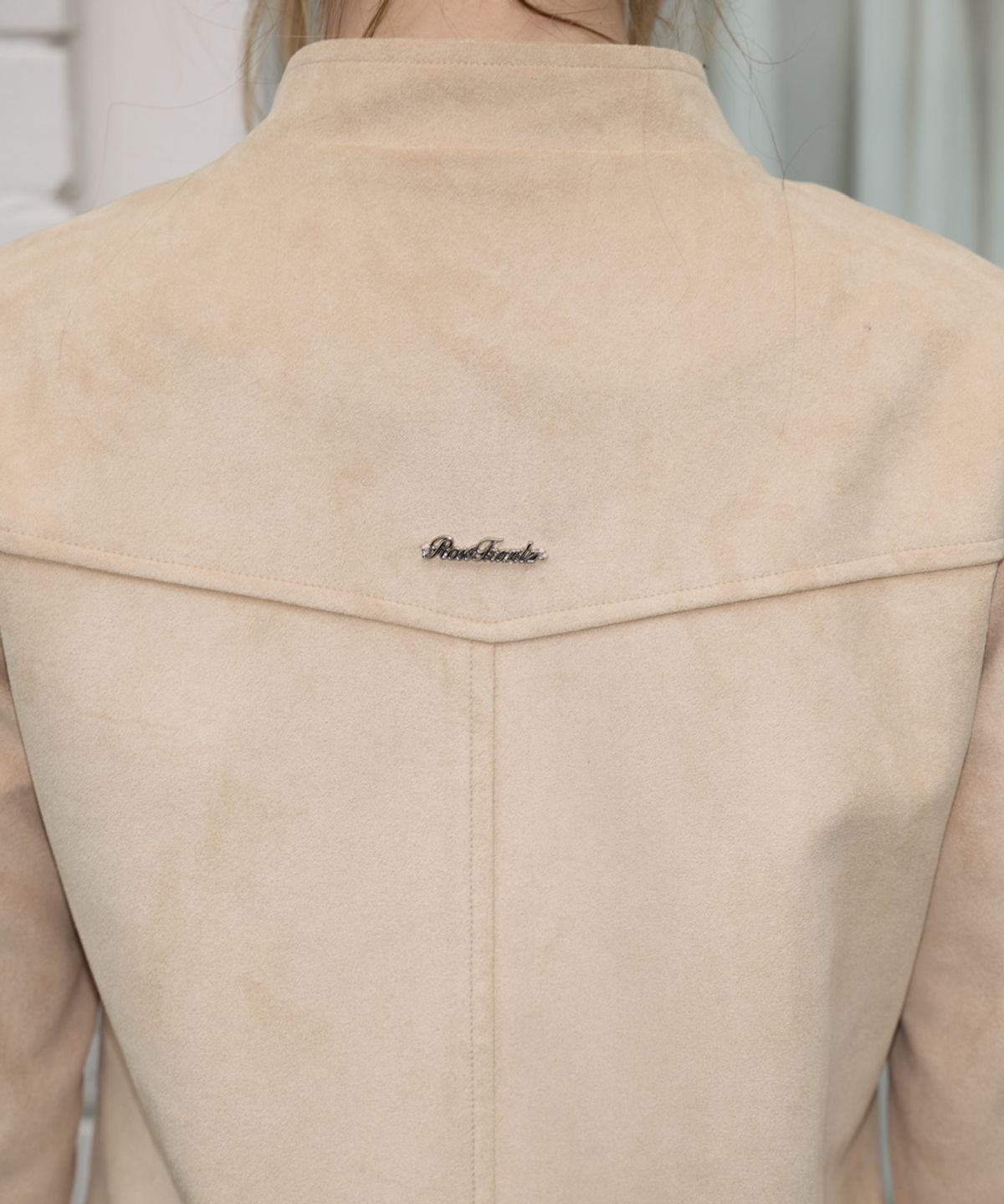 로제프란츠(ROSEFRANTZ) Suede Racer Jacket [Beige]