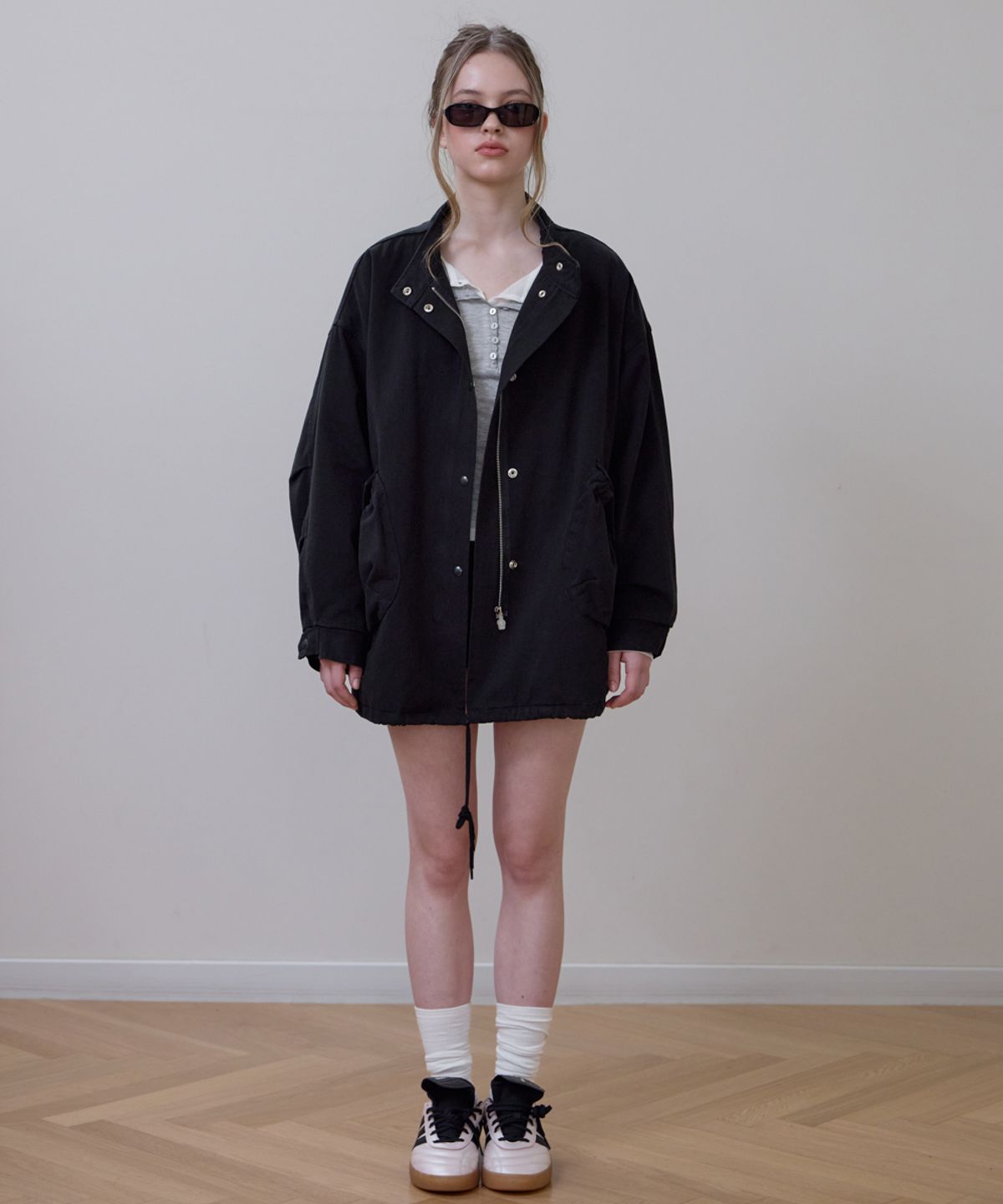 로제프란츠(ROSEFRANTZ) Overfit Padded Field Jacket [Black]