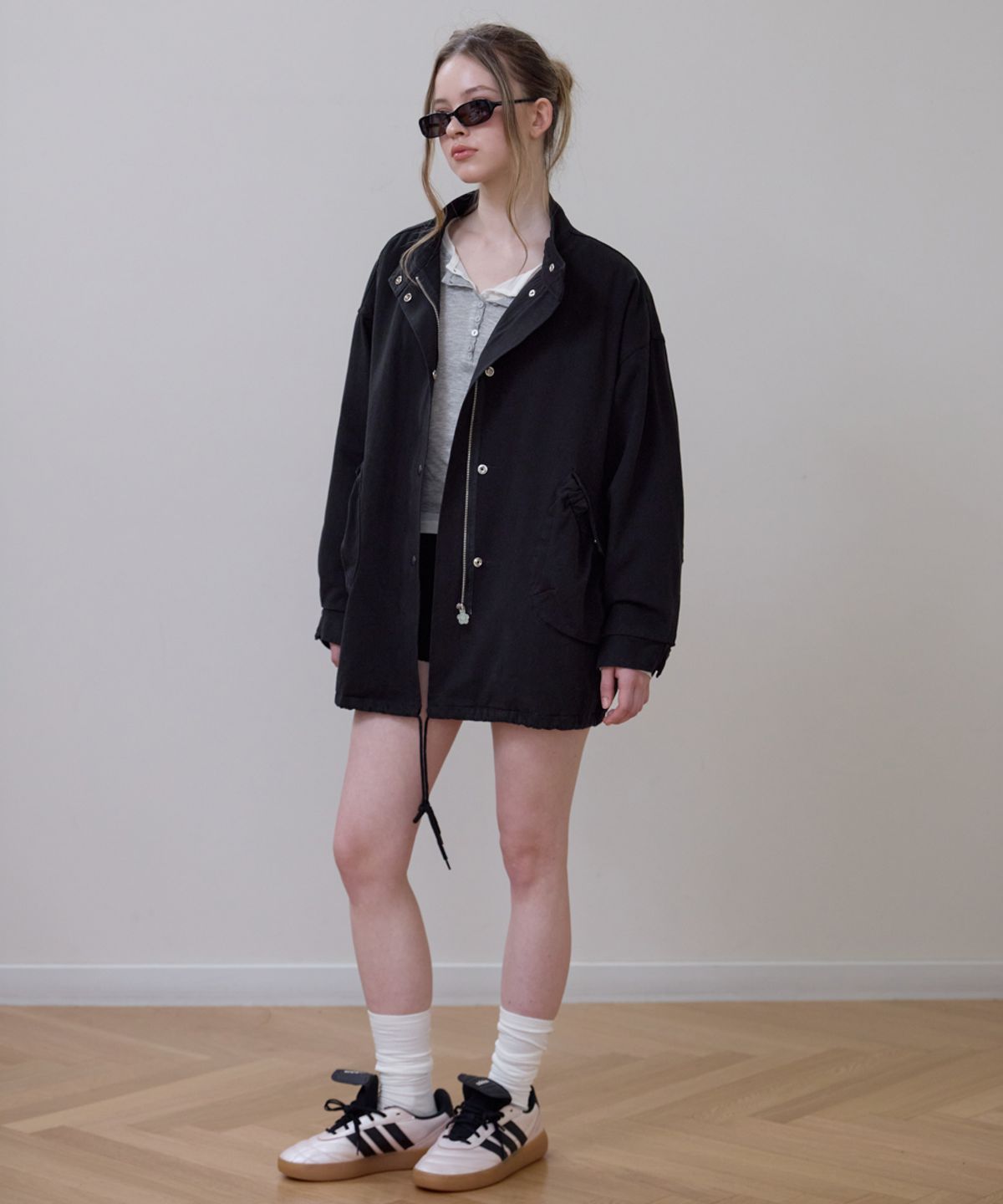 로제프란츠(ROSEFRANTZ) Overfit Padded Field Jacket [Black]